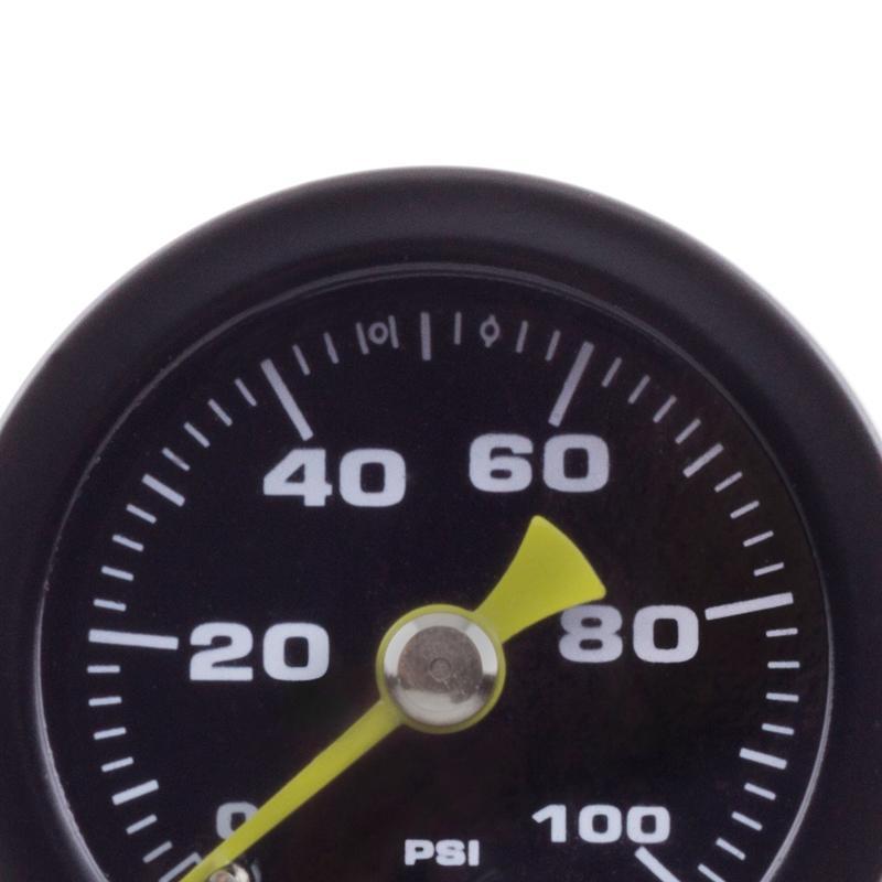 Hybrid Racing Liquid Filled Fuel Pressure Gauge (Universal) HYB-FPG-01-02