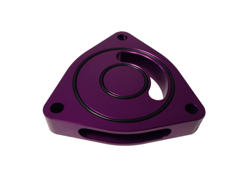 Torque Solution Blow Off BOV Sound Plate (Purple): Hyundai Genesis Coupe 2.0T ALL