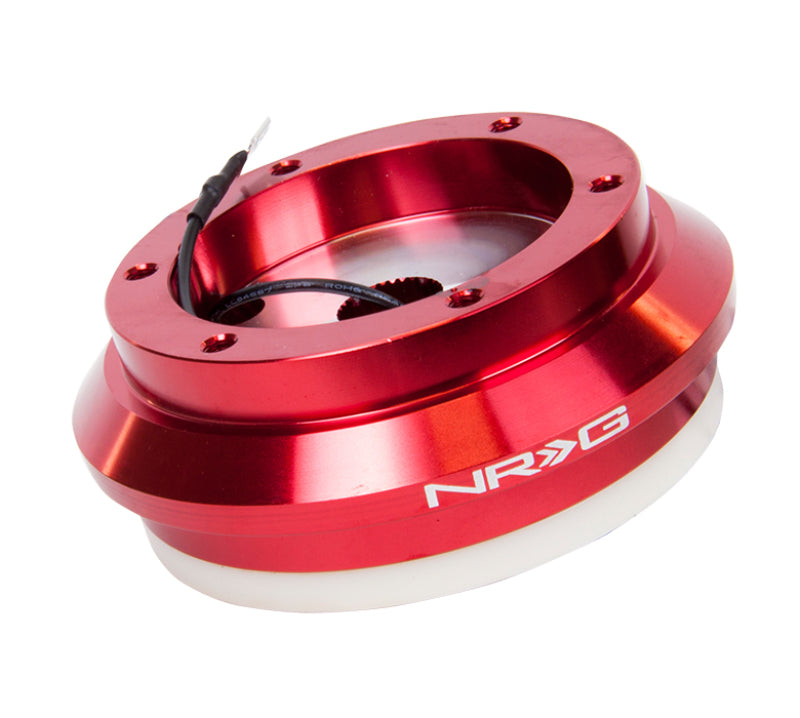 NRG Steering Wheel Short Hub Adapter - Red (96-11 Civic / RSX / S2000 / Fit / Prelude)