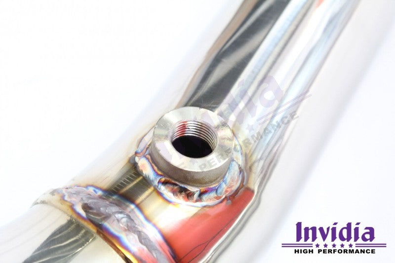 Invidia 15-21 Subaru WRX w/ Manual Transmission J-Pipe With Bottom High Flow Cat Downpipe