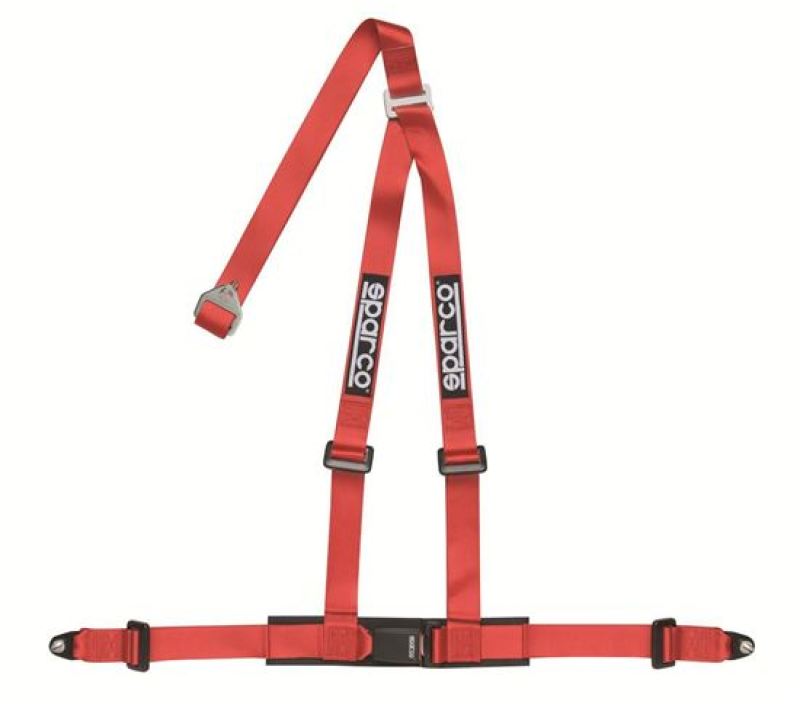 Sparco Harness 2in Red 3pt Blt-In