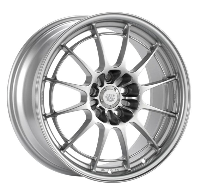 Enkei NT03+M 18x9.5 5x114.3 40mm Offset 72.6mm Bore Silver Wheel