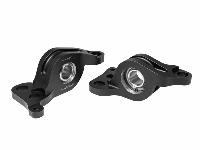 Skunk2 Spherical Compliance Bearing Bracket - Black (92-95 Civic / 94-01 Integra)