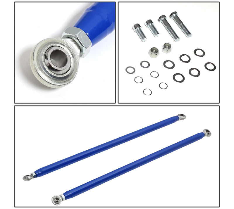 NRG Race Belt Harness Bar - 49" Blue