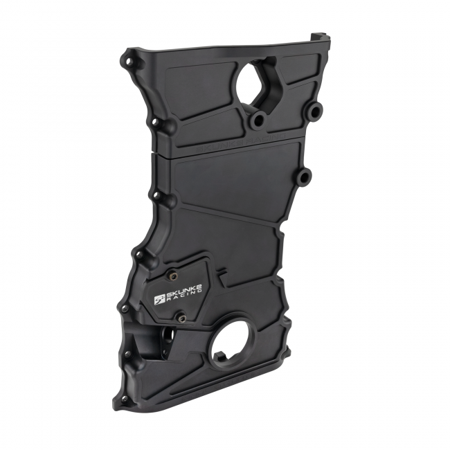 Skunk2 Timing Chain Cover - Black Anodized (Honda/Acura K20A / K20Z1)