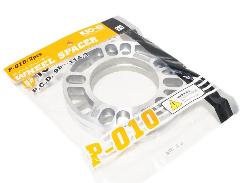 Project Kics Universal Wheel Spacers - 10mm (2 Pack)