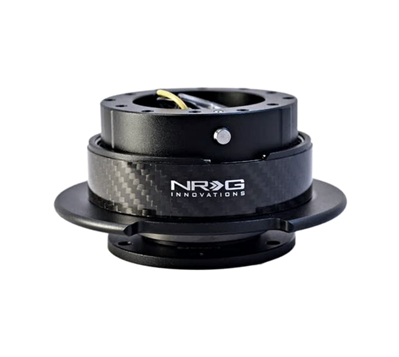 NRG Gen 2.5 Quick Release - Black Body / Carbon Fiber Ring